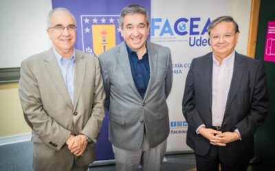 FACEA UdeC conmemora sus 67 años con charla sobre política regional junto al economista Ph.D. Patricio Aroca González